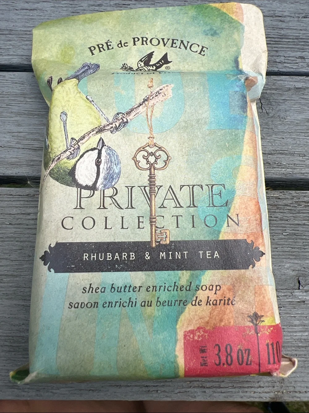 PRE de PROVENCE Private Collection Rhubarb & Mint Tea Soap Cardamom & sandalwood